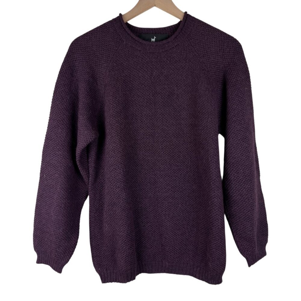 Peruvian Connection Vintage 100% Alpaca Crew Neck Sweater